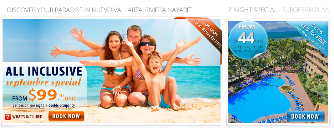 All Inclusive puertovallarta beachfront